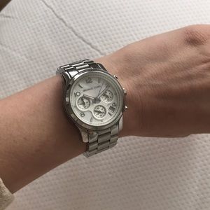 Michael Kors silver watch